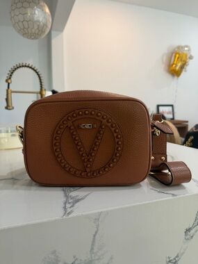 Valentino Mia Rock Leather crossbody purse